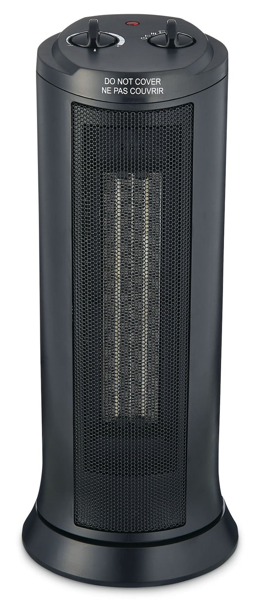 Portable Heaters, 1500W, Ceramic, Black - Item 0001744 X2