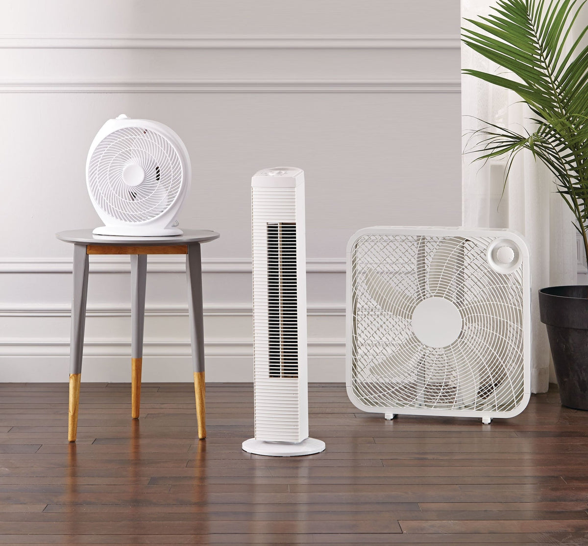 Heating, Cooling & Air Quality, 20-in, Portable, Plastic, White - Item 0001888 S6