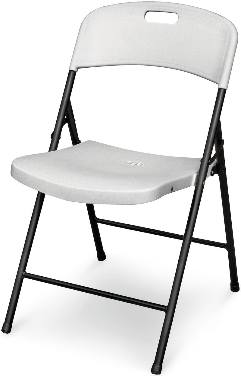 Kitchen & Dining Room Furniture, Portable, Folding, Plastic, Indoor, Outdoor, White - Item 0008330 L7