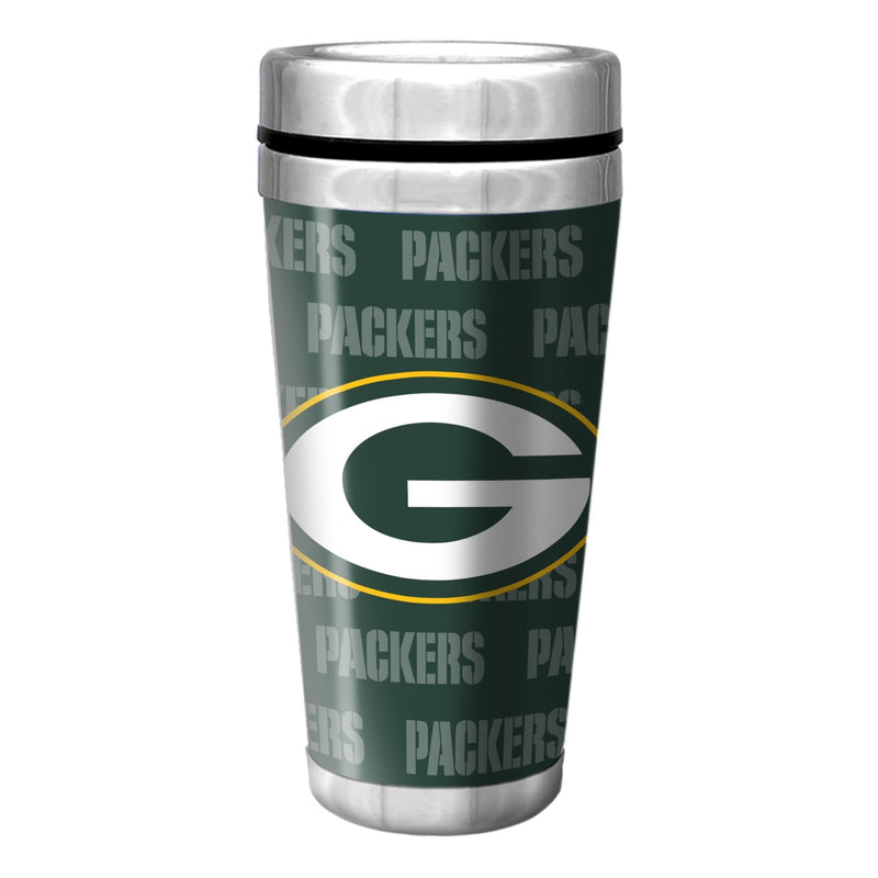 Portable Drinkware, 16-oz, Stainless Steel, Green - Item 0008202 J0