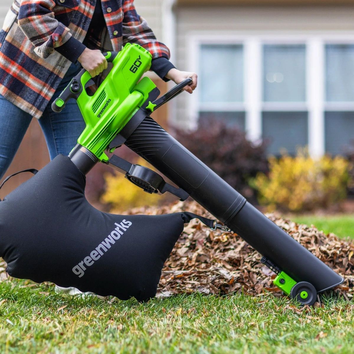 Leaf Blower, 60V, 4Ah - Item 0003354 Q5