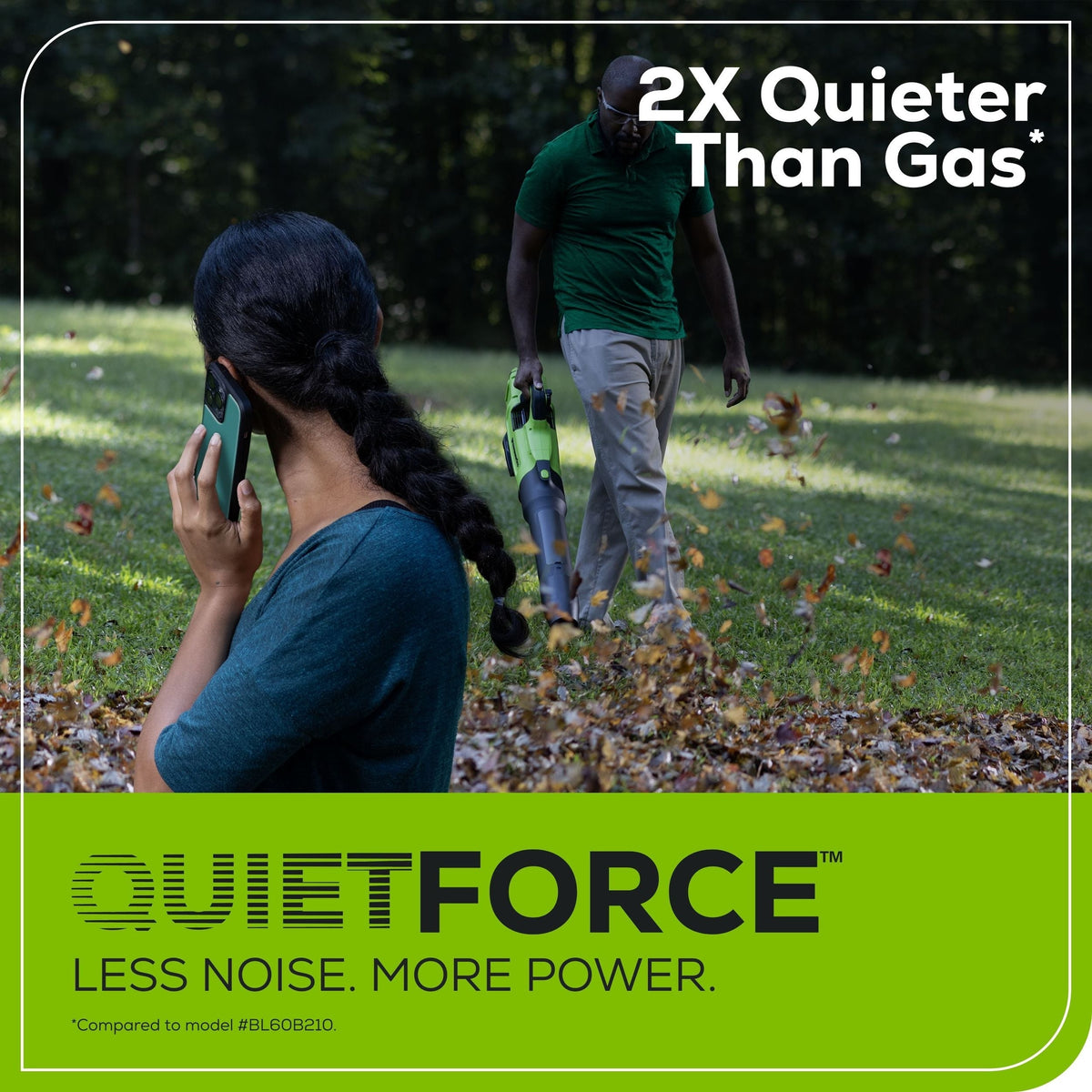 Leaf Blower, 60V, 2.5Ah - Item 0003330 Y7