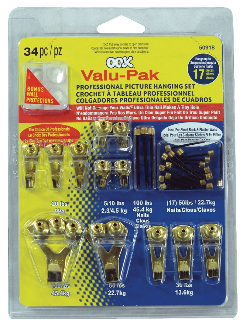 Hanging Hooks, 34-pc - Item 0009782 D2