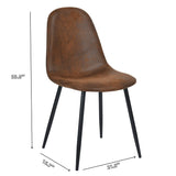 Kitchen & Dining Room Furniture, 4-pk, Brown - Item 0008462 P7