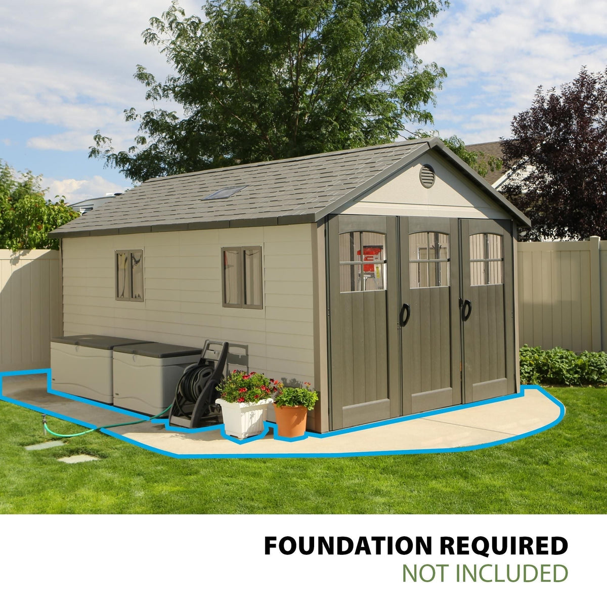 Shed, 11-ft, 18.5-ft, Outdoor - Item 0003277 Y3