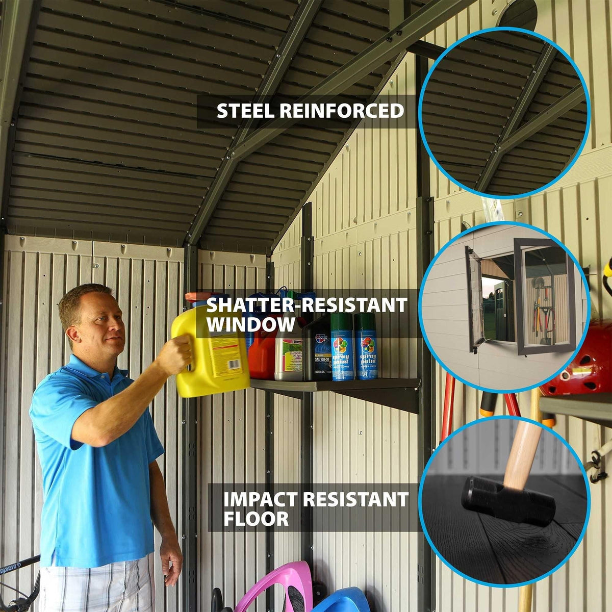 Shed, 11-ft, 18.5-ft, Outdoor - Item 0003277 Y3