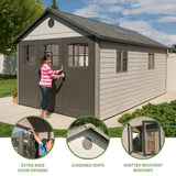 Shed, 11-ft, 18.5-ft, Outdoor - Item 0003277 Y3