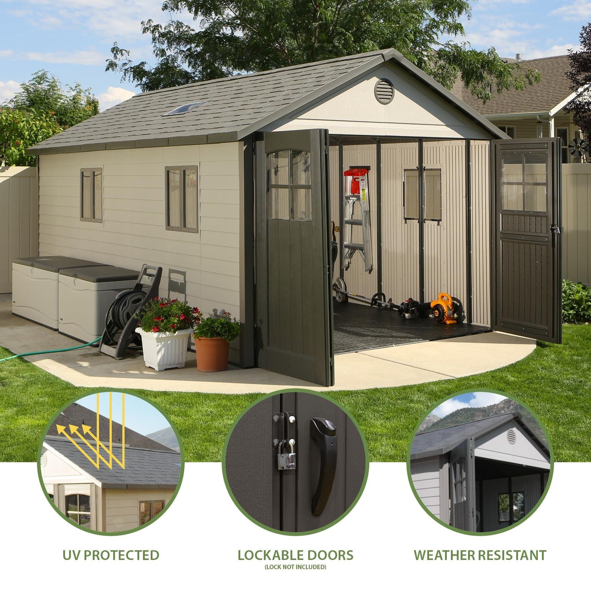 Shed, 11-ft, 18.5-ft, Outdoor - Item 0003277 Y3