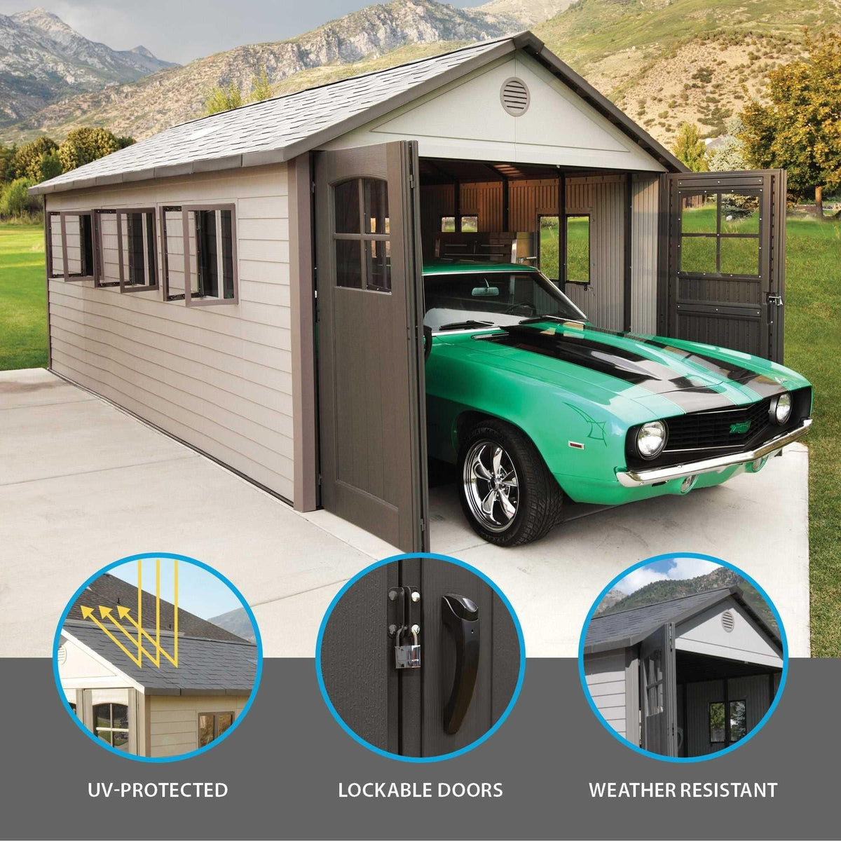 Sheds, 11-ft, 21-ft, Outdoor - Item 0003227 B3