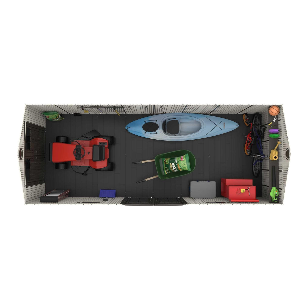 Sheds, 20 x 8, Outdoor - Item 0003223 H6