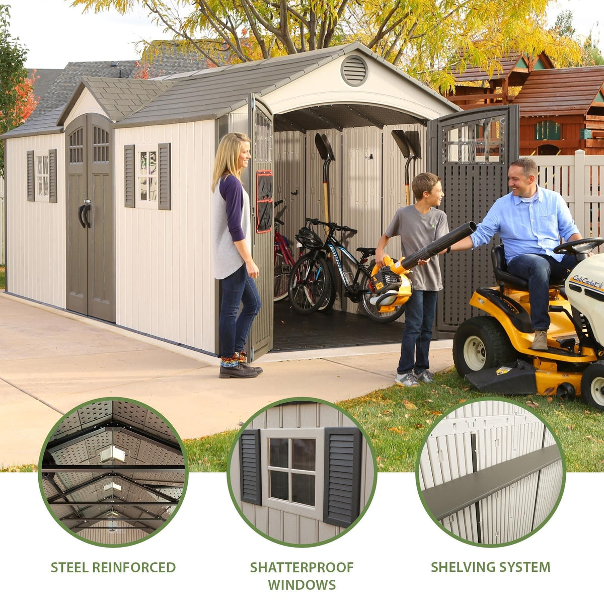 Sheds, 20 x 8, Outdoor - Item 0003223 H6