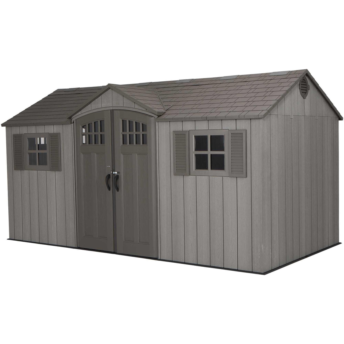 Shed, 15 x 8, Outdoor, Grey - Item 0003197 C4