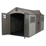 Shed, 15 x 8, Outdoor, Grey - Item 0003197 C4