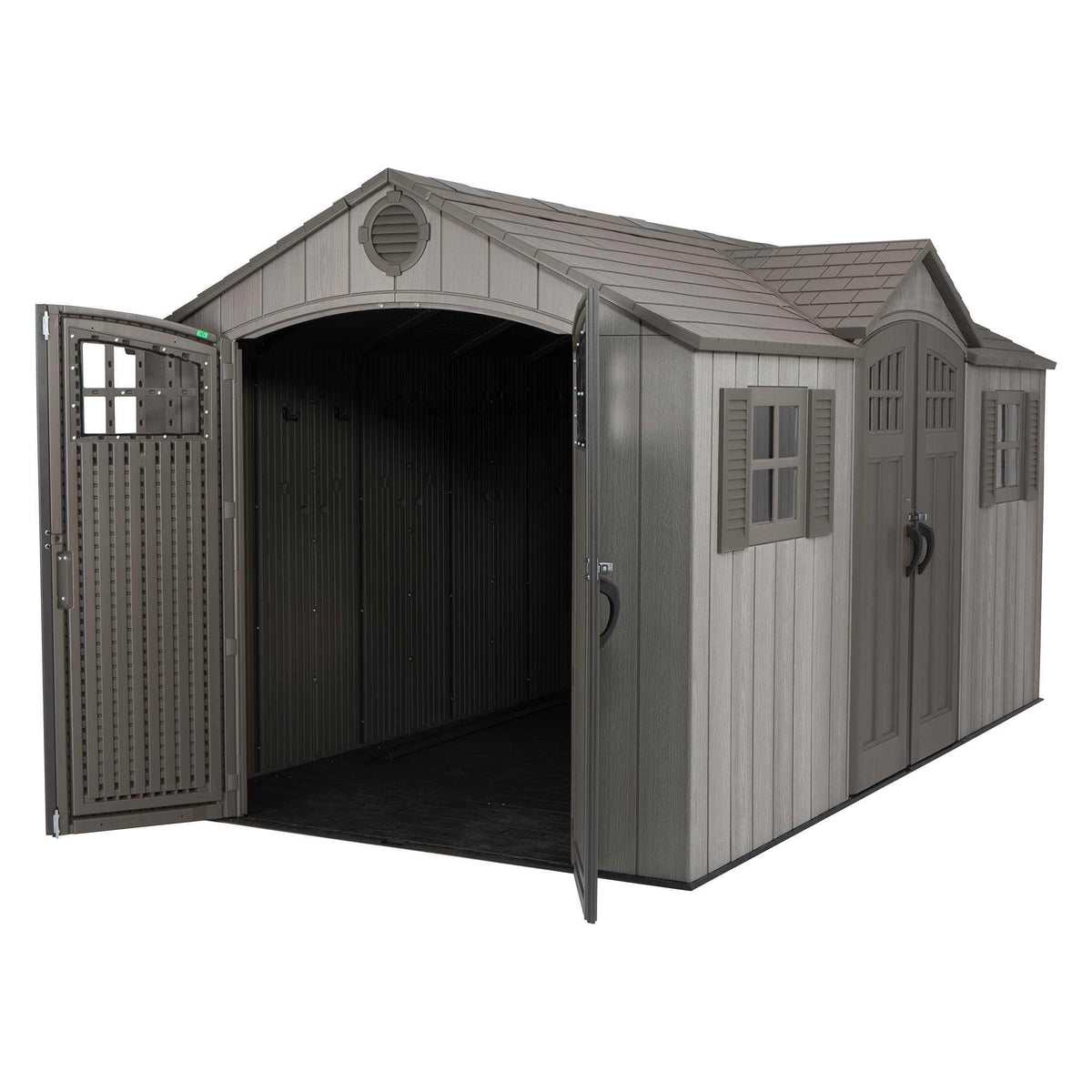 Shed, 15 x 8, Outdoor, Grey - Item 0003197 C4