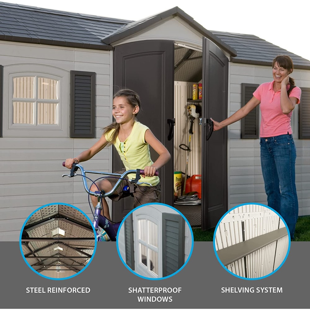 Shed, 8-ft, 15-ft, Outdoor - Item 0003239 Q3