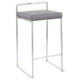Kitchen & Dining Room Furniture, 26-in, 2-pc, Grey - Item 0008500 U2