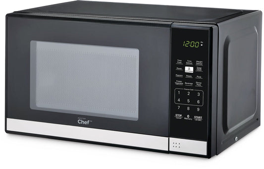 Microwave, 700 W, Stainless Steel, Black - Item 0001639 K0