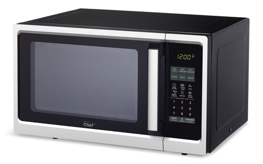 Microwave, 900 W, Stainless Steel, Black - Item 0001638 Q4