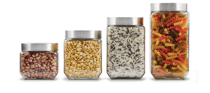 Food Organizers, 4 Count, Glass - Item 0006908 K4
