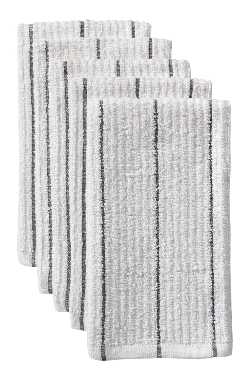 Kitchen Linens, 5-pk, Grey - Item 0008169 E0