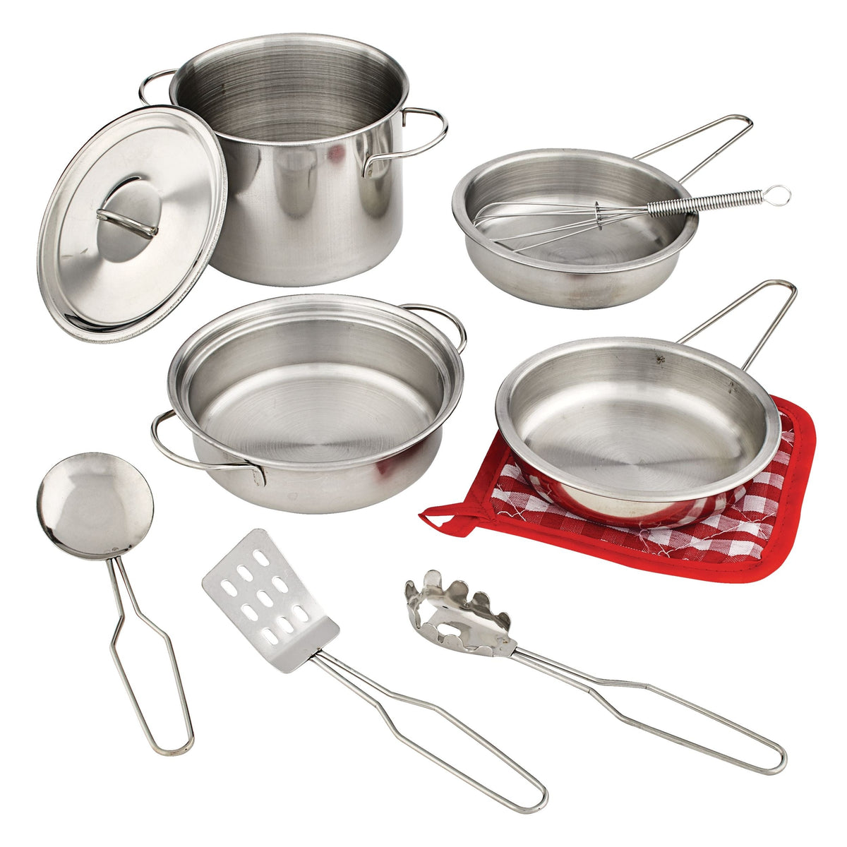 Pretend Play, 10 pc, Stainless Steel - Item 0011069 E4