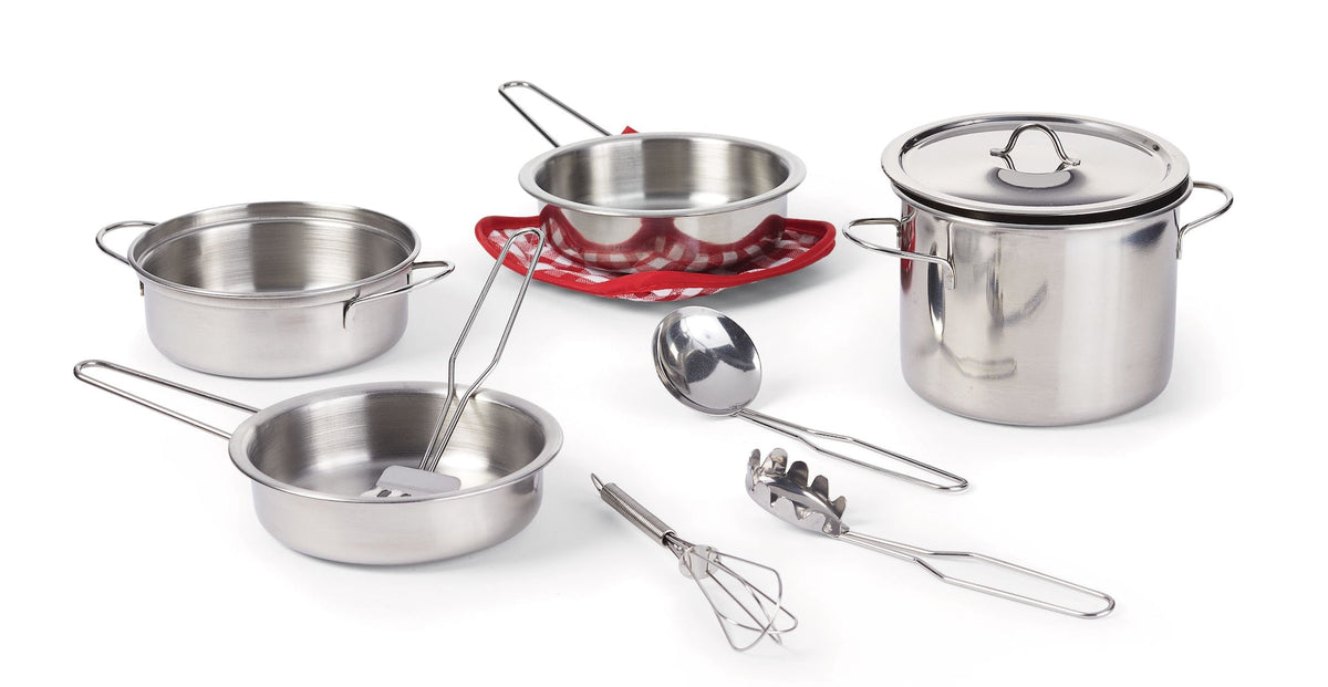 Pretend Play, 10 pc, Stainless Steel - Item 0011069 E4