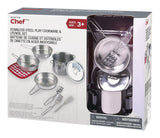 Pretend Play, 10 pc, Stainless Steel - Item 0011069 E4