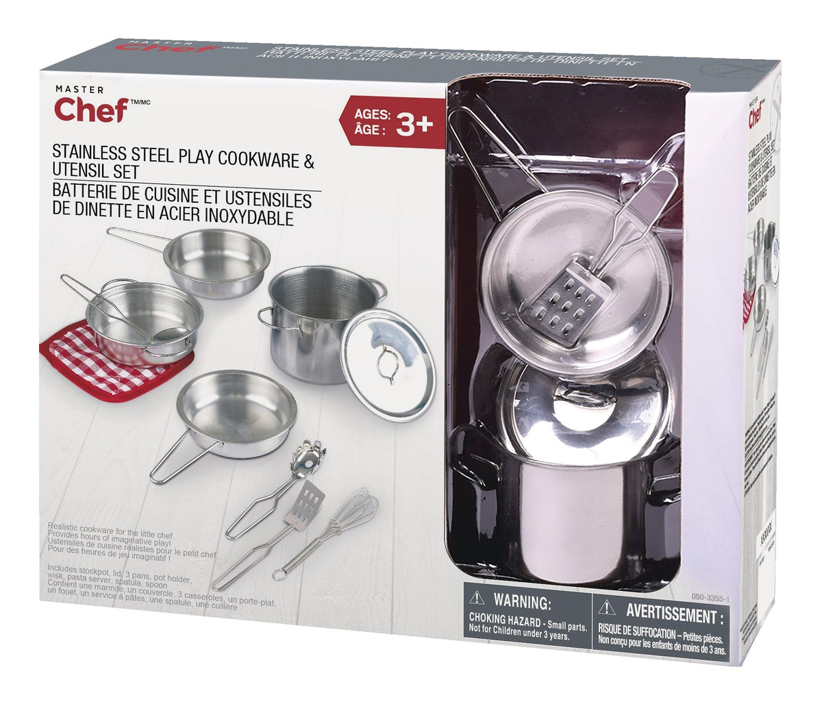 Pretend Play, 10 pc, Stainless Steel - Item 0011069 E4