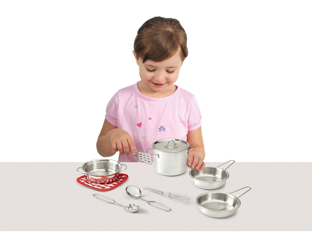 Pretend Play, 10 pc, Stainless Steel - Item 0011069 E4
