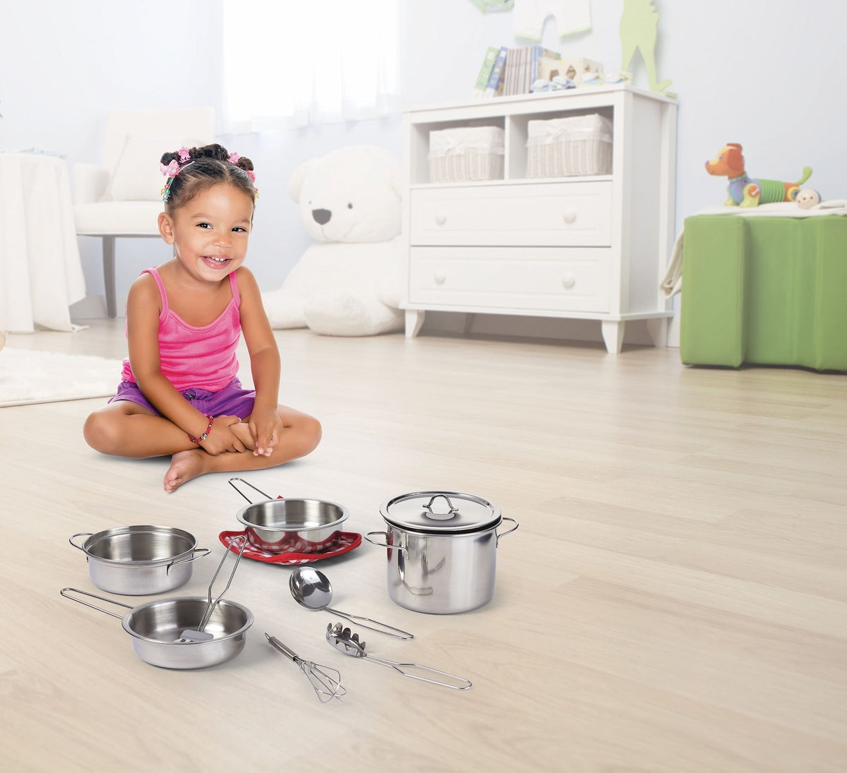 Pretend Play, 10 pc, Stainless Steel - Item 0011069 E4