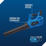 Leaf Blower, 20V, 2 Ah, Cordless - Item 0003320 B1