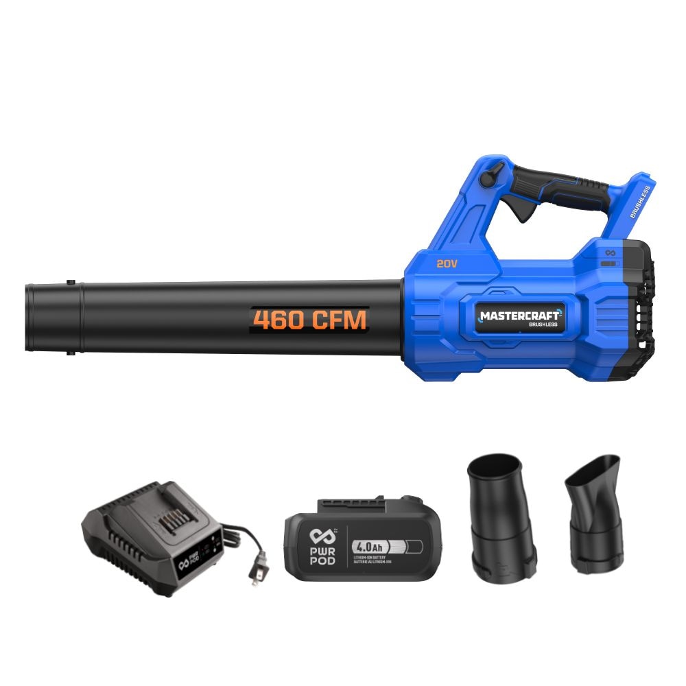 Leaf Blower, 20V, 4 Ah, Brushless, Cordless - Item 0003323 F2