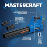 Leaf Blower, 20V, Brushless, Cordless - Item 0003337 D0