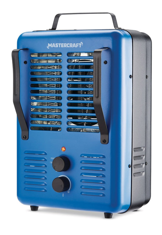 Space Heater, 1500W, Blue - Item 0001736 X6