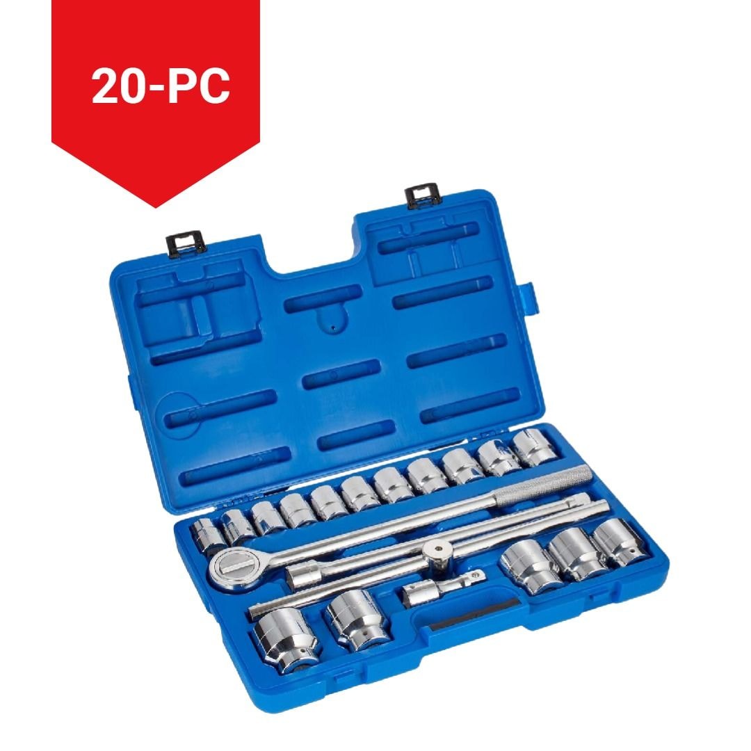 Socket Sets, 20-pc, 4-in - Item 0004304 H0