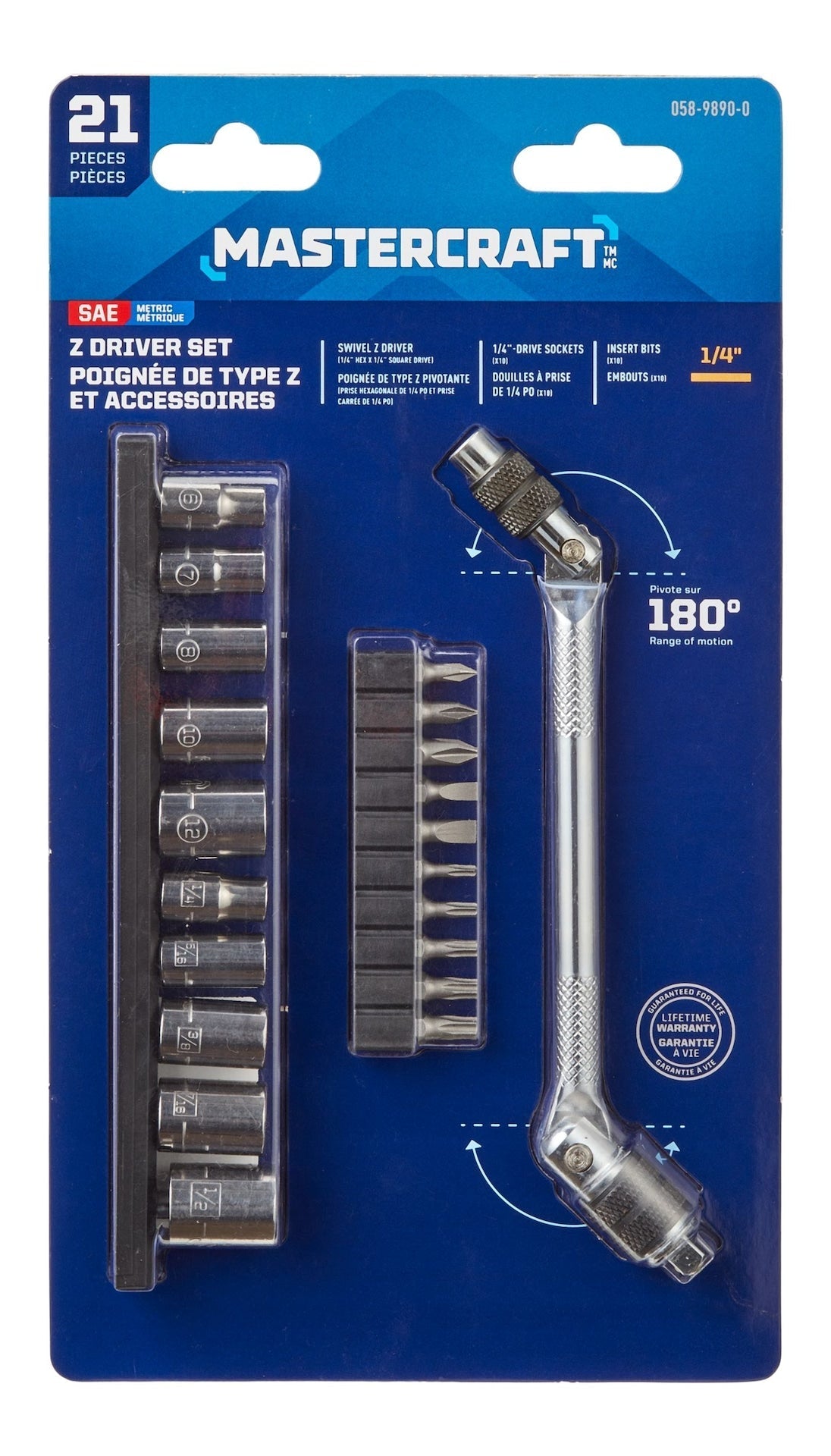 Socket Sets, 21-pc - Item 0004370 H5