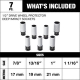 Socket Sets, 2-in, 7-pc - Item 0004374 Y5