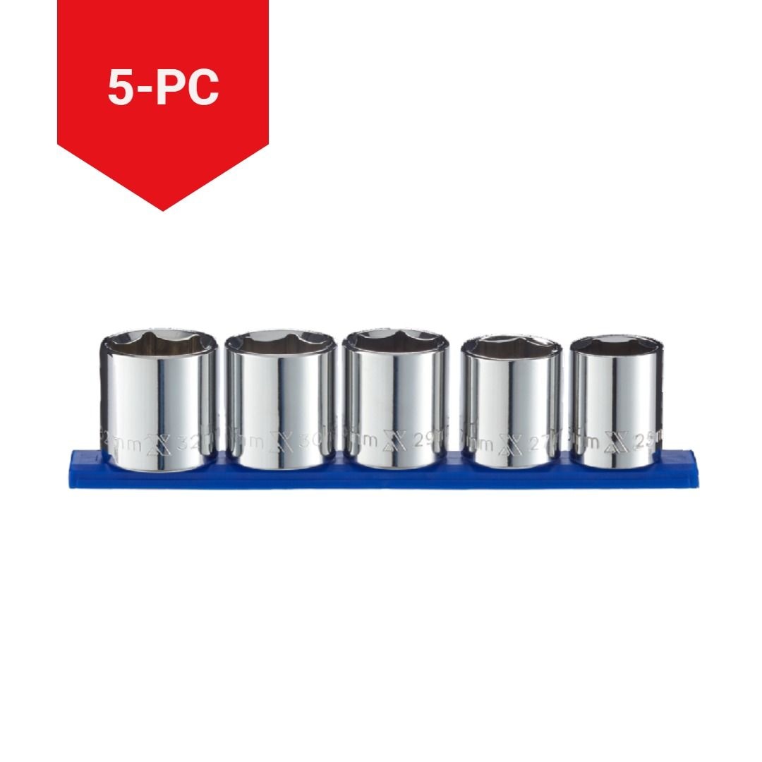Socket Sets, 2-in, 5-pc - Item 0004371 N6