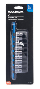 Socket Sets, 8-in, 9-pc - Item 0004359 J1