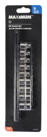Socket Sets, 9-pc - Item 0004349 R5