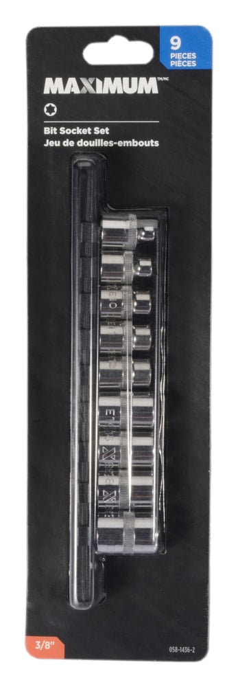 Socket Sets, 9-pc - Item 0004349 R5