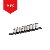 Socket Sets, 9-pc - Item 0004349 R5