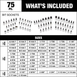 Socket Sets, 75-pc - Item 0004320 P0