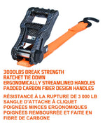 Roof Racks, Carriers & Cargo Management, 3,000-lb, 1.25-in, 14-ft, 4-pk, Heavy Duty - Item 0000451 G9