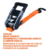 Roof Racks, Carriers & Cargo Management, 3,000-lb, 1.25-in, 10-ft, 2-pk - Item 0000723 H2