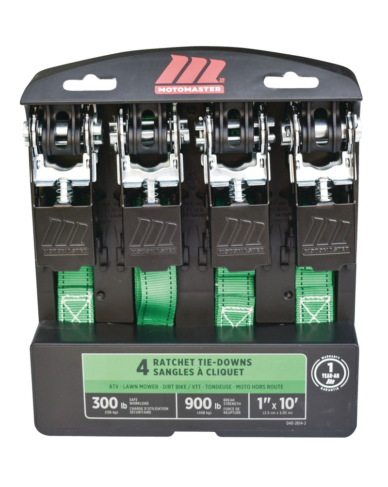Roof Racks, Carriers & Cargo Management, 900-lb, 1-in, 10-ft, 4-pk, Non-Padded - Item 0000452 I6