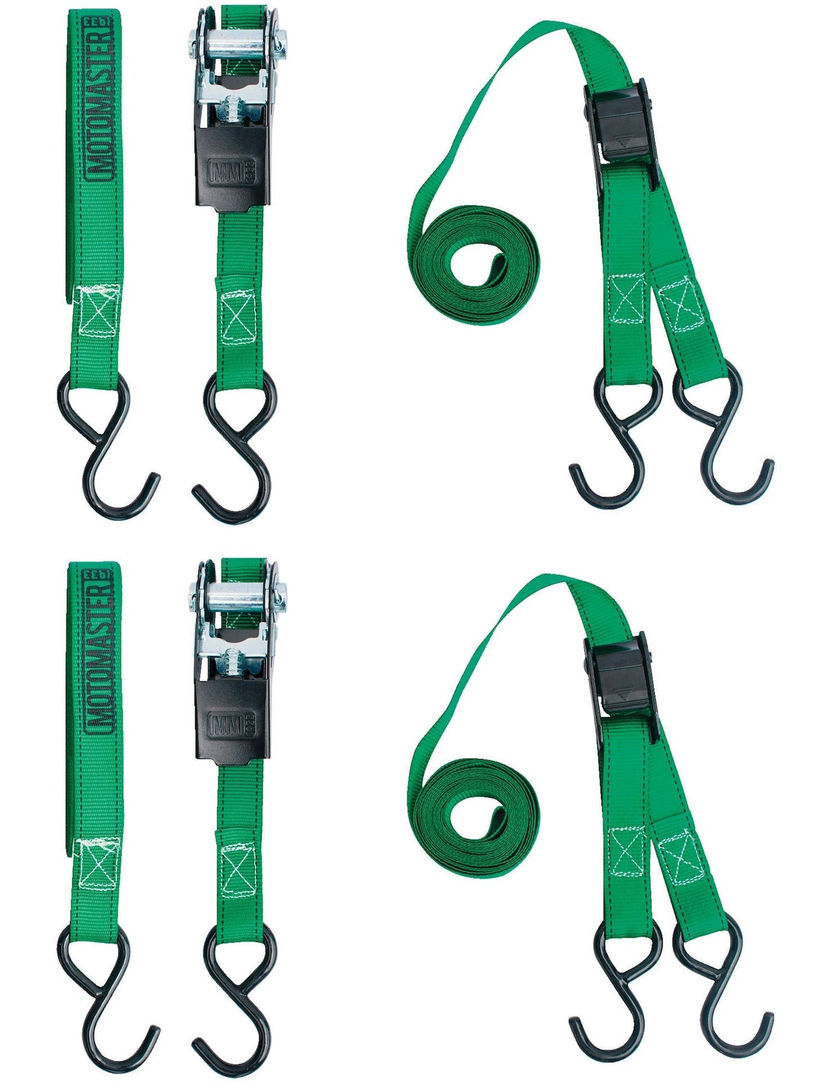 Roof Racks, Carriers & Cargo Management, 900-lb, 1-in, 10-ft, 4-pk, Non-Padded - Item 0000450 R4