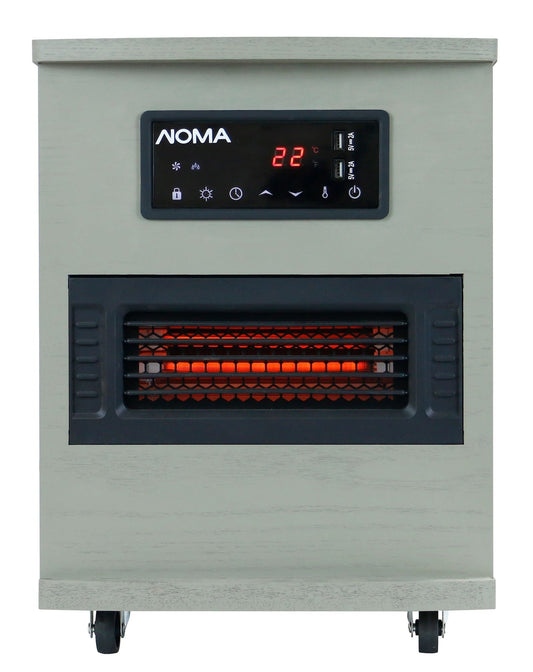 Space Heater, Wood, Grey - Item 0001734 D9