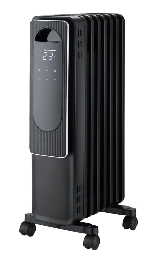 Portable Heaters, 1500W, Electric, Digital, Black - Item 0001782 R8