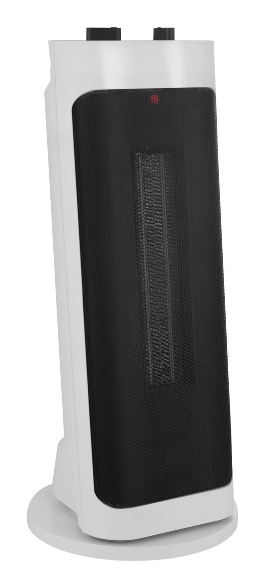 Space Heater, 1500W, 18-in, Ceramic, White - Item 0001740 C4